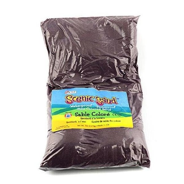 Scenic Sand Scenic Sand 4563 Activa 5 lbs Bag of Colored Sand; Purple 4563